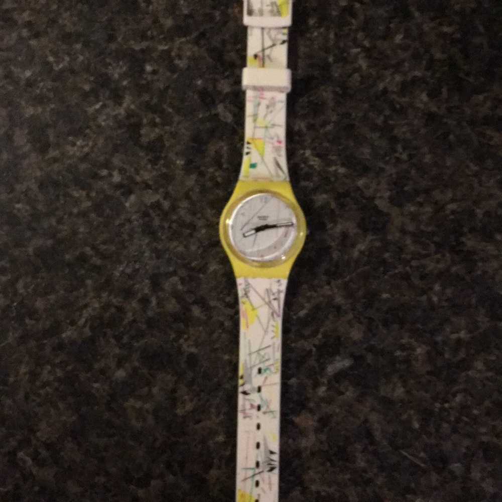 Multi colored!! Yellow and white